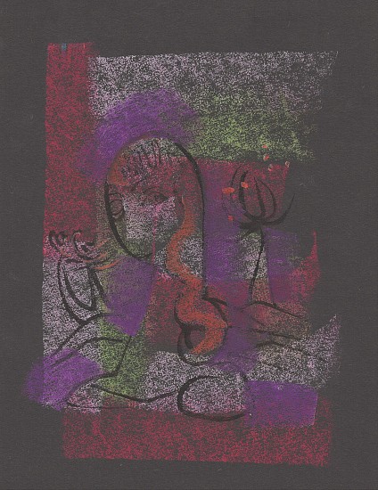 Ernest Lothar, Untitled
pastel on construction paper