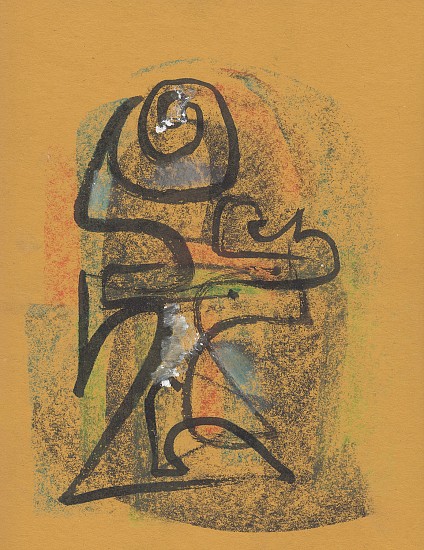 Ernest Lothar, Untitled
pastel on construction paper