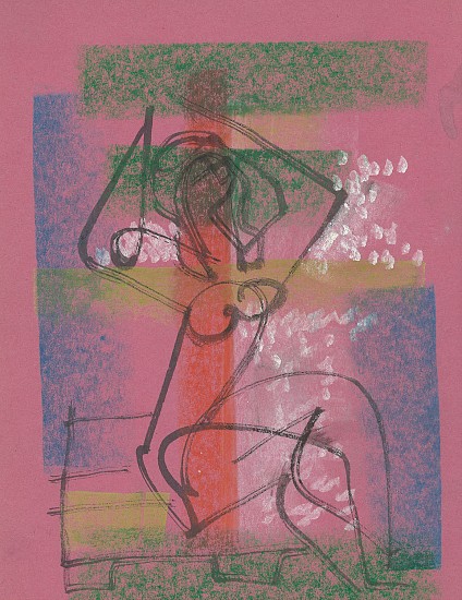 Ernest Lothar, Untitled
pastel on construction paper