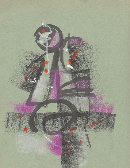 Ernest Lothar, Untitled
pastel on construction paper