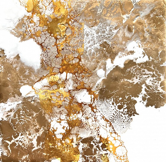 Mary Christen, Golden Mirage
2024, encaustic