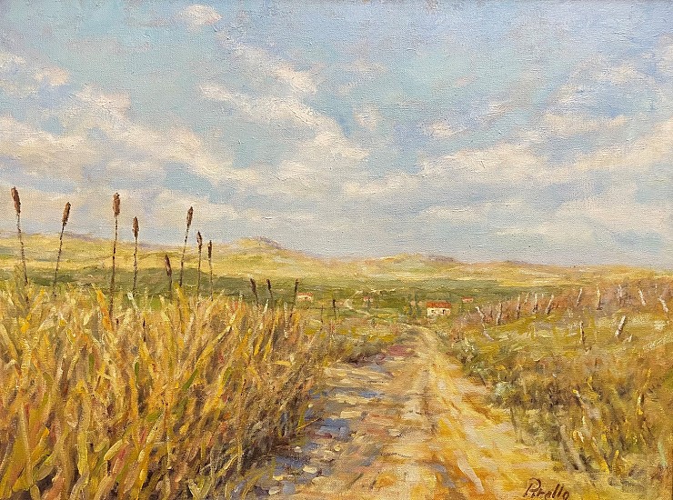 Dennis Pirello, Road to Palermo
2022, oil