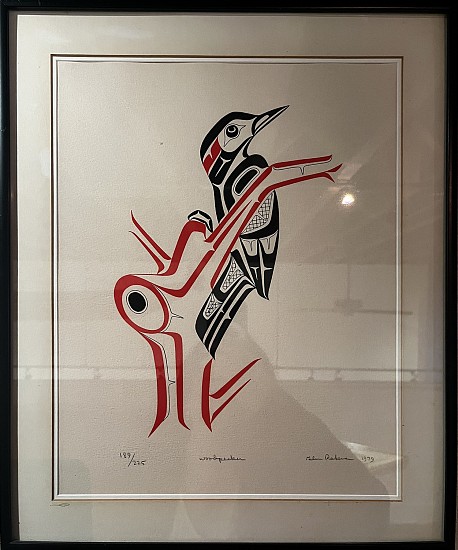 Unknown Artist, Woodpecker, 189/225
1979, silk screen print on paper