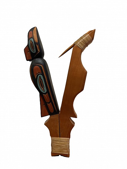 Unknown Artist, Totem Hook, Halibut Hook
wood