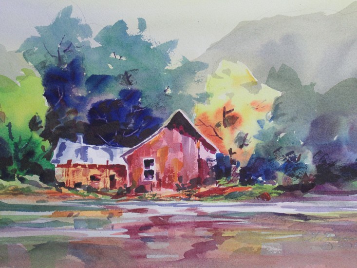 Wes Hanson, At Water's Edge
2019, watercolor