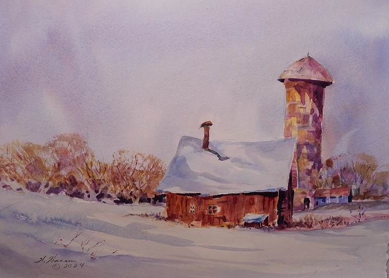 Wes Hanson, Montana Outpost
2024, watercolor