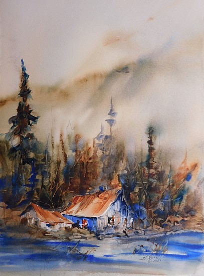 Wes Hanson, Hermitage
2021, watercolor