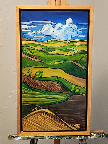 Joel Stehr, Beyond Greener Pastures
2024, acrylic