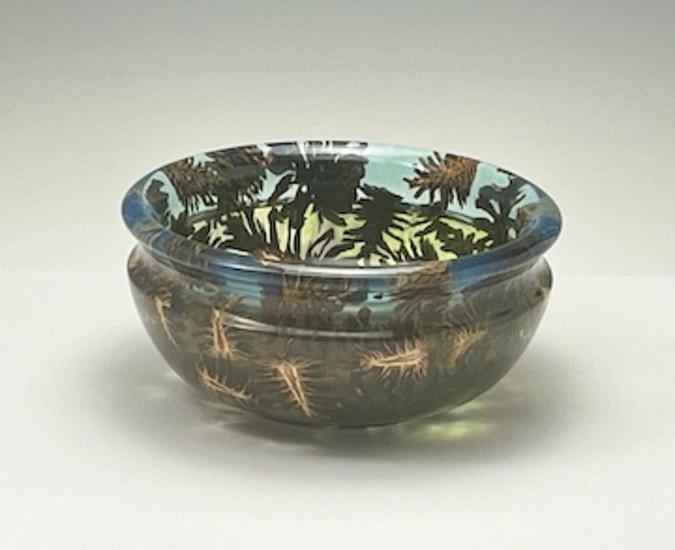 Troy Thompson, Pine Cone Bowl
2025, wood and stone