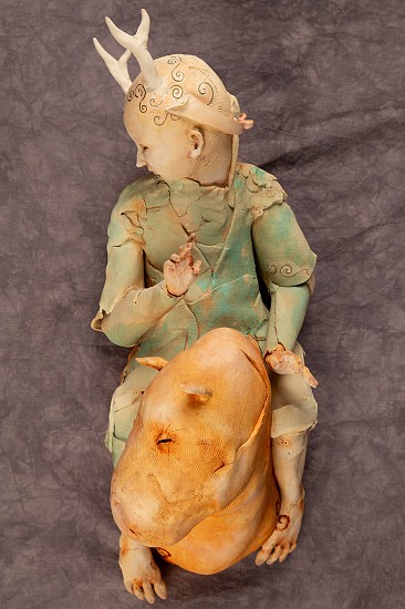Cary Weigand
porcelain, glaze, acrylic, oil paint