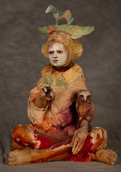 Cary Weigand
porcelain, glaze, acrylic, oil paint
