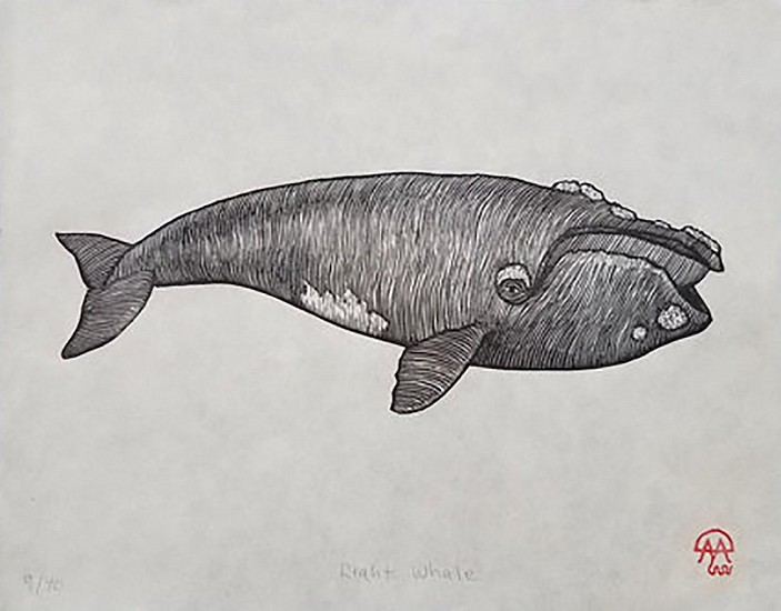 David Miles Lusk
woodblock print