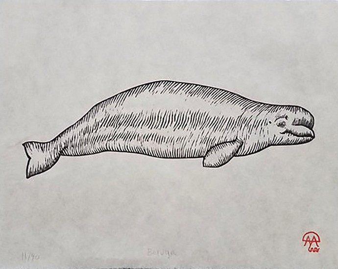 David Miles Lusk
woodblock print