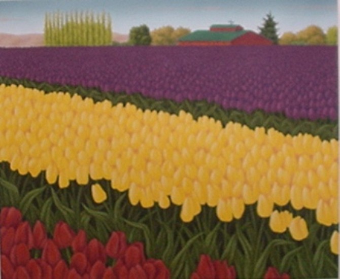 Doug Martindale, Tulip Festival
2020, pastel