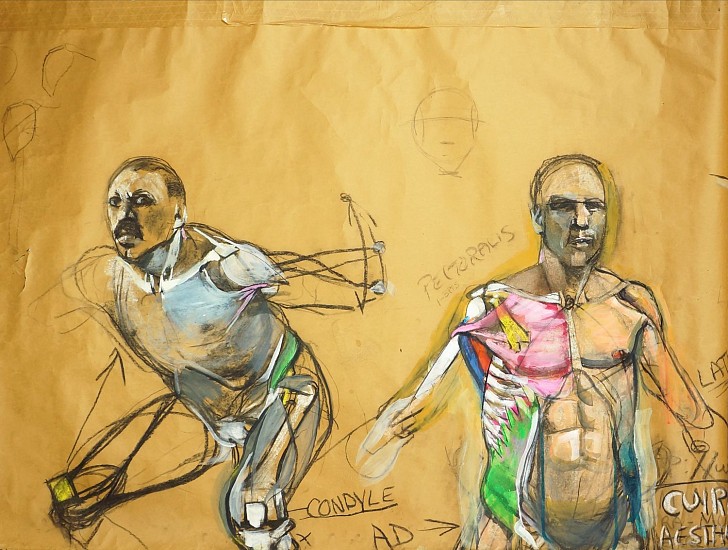 Peter Cox
Pastel and charcoal on paper