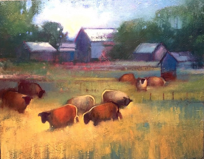 Kathy Gale
oil on cradled board