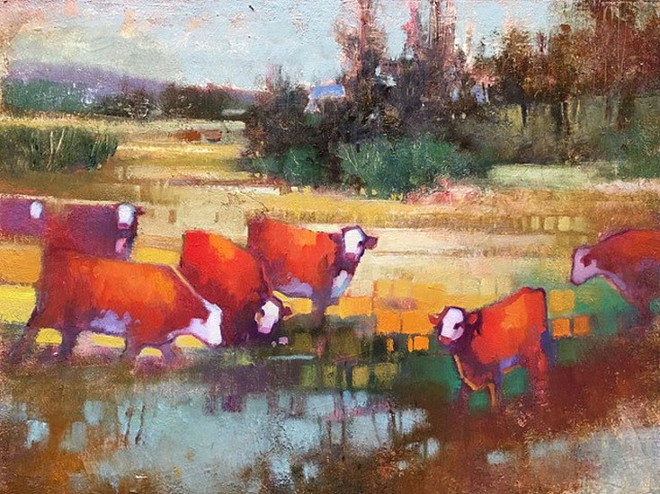 Kathy Gale
oil on cradled board