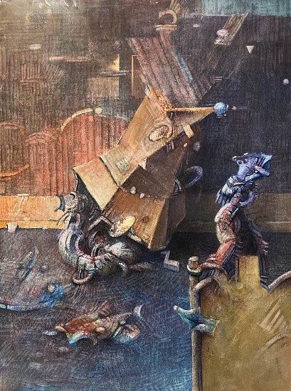 Robert Grimes
gouache on paper