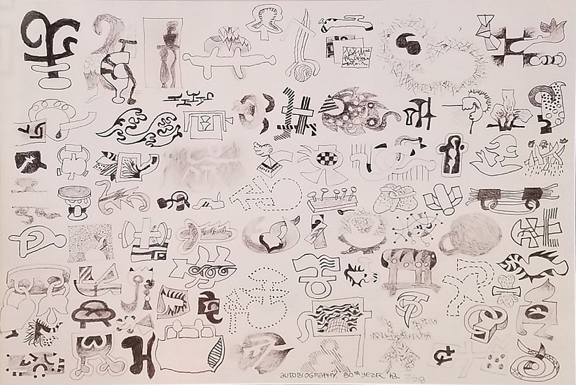 Harold Balazs, Autobiography 80th Year; 18/28 unframed
printmaking