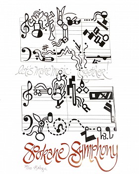 bal 1979 sm spokane symphony poster