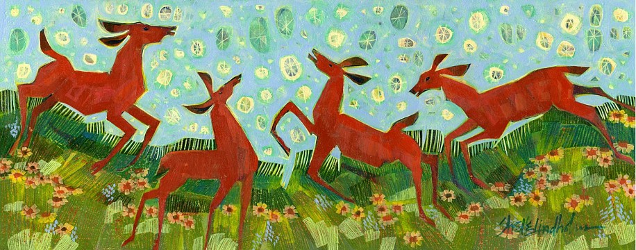 Shelle Lindholm, Ladies Night
acrylic on panel