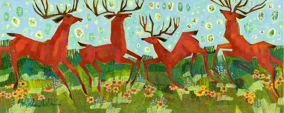 Shelle Lindholm
acrylic on panel