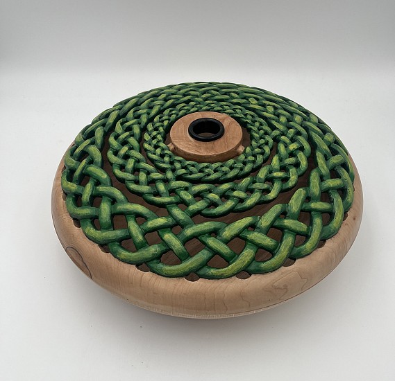 Don Scott, Celtic Ribbon
2025, Ash, maple, blackwood