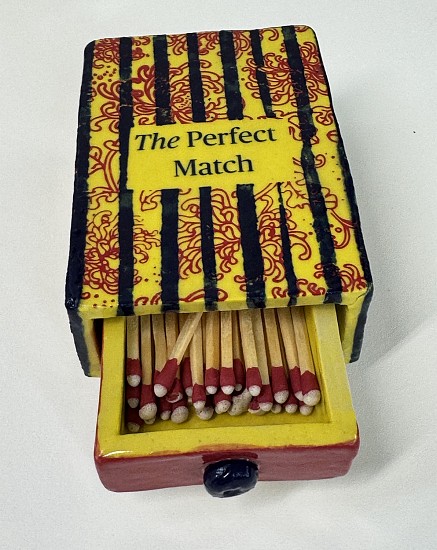 Mary Frances Dondelinger, Matchbox - The Perfect Match 2
ceramic