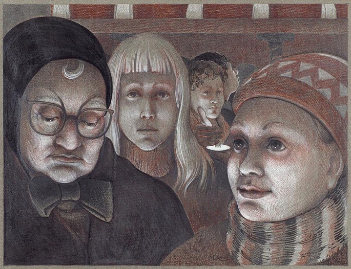 Michael Bergt
pastel & colored pencil on paper