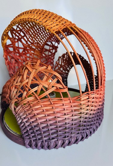 Alexandria Sorrels
rattan, wood, glass