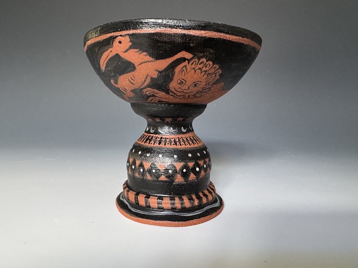 Mary Frances Dondelinger, Short Goblet
clay