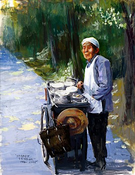 ong 0091 street vendor 9x7