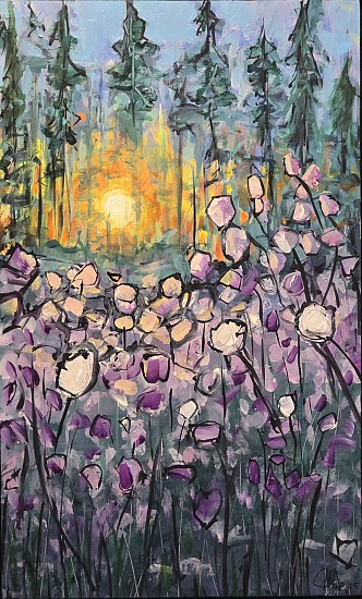 Joel Stehr, Forrest Glow
2025, acrylic on wood