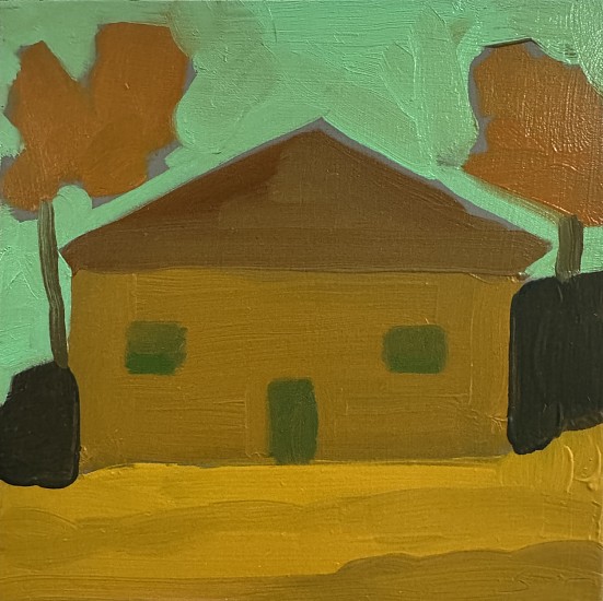Sheila Miles, Between A Rock And A Wall
2025, oil