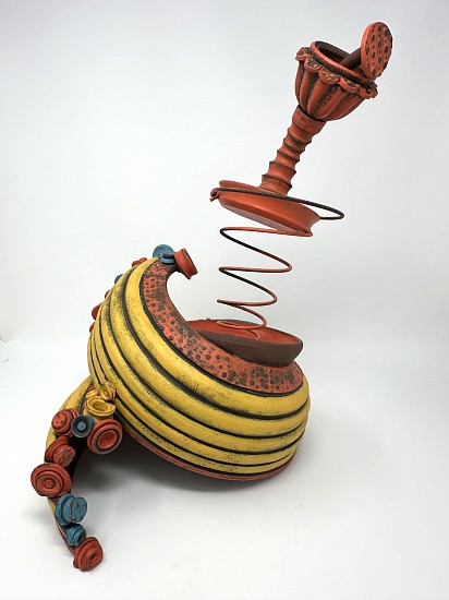 Louise Schollaert, 80's on Repeat
2024, Ceramic, Cone 6, Underglaze
