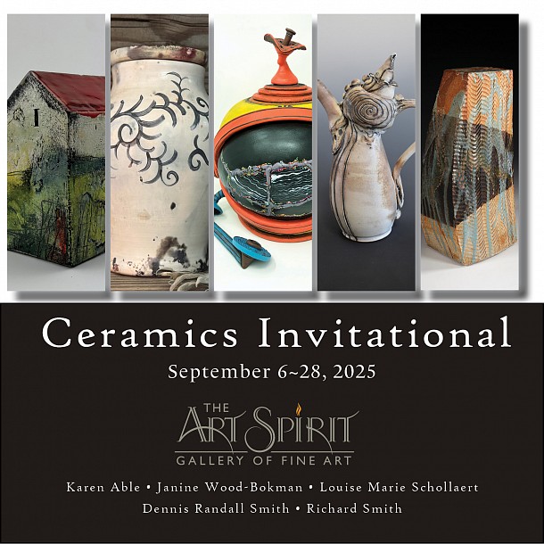 9 25 Ceramics Exhibit Postcards