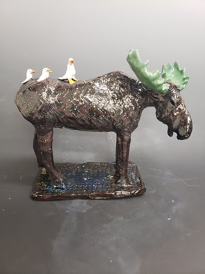 Betsey Hurd, Duck, Duck, Moose
2025, clay