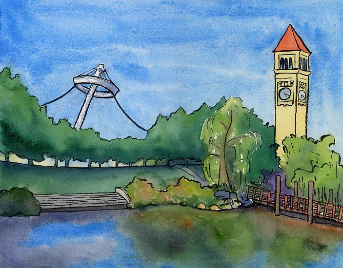 Megan Perkins, Riverfront Pair
2024, Puzzle