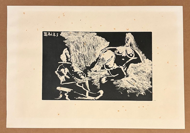 Pablo Picasso, Picasso 347 Series -68-8-5-REPRODUCTON PRINT
March 16 – October 5, 1968, print