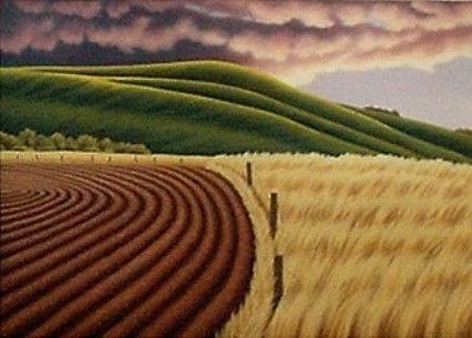 Doug Martindale, Cloudbreak on the Palouse
pastel