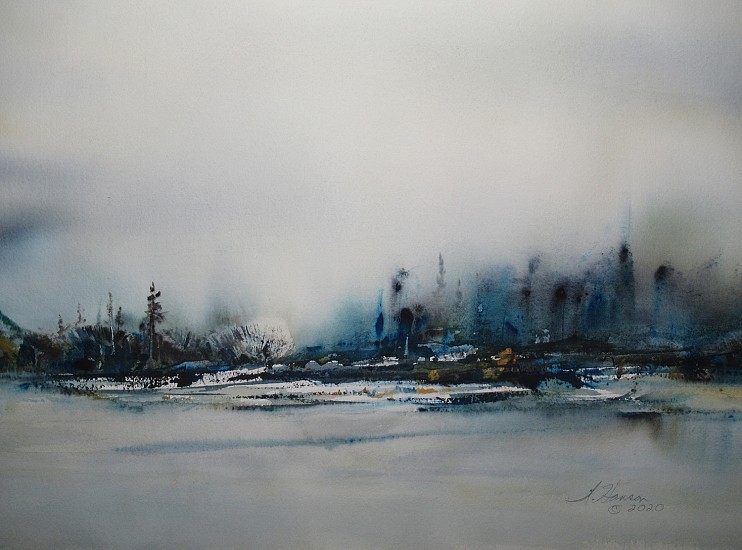 Wes Hanson, Remember Winter<br />
2025, watercolor