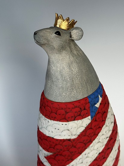 Susan Mattson, American Drama
2025, Stoneware, oxides, and underglaze