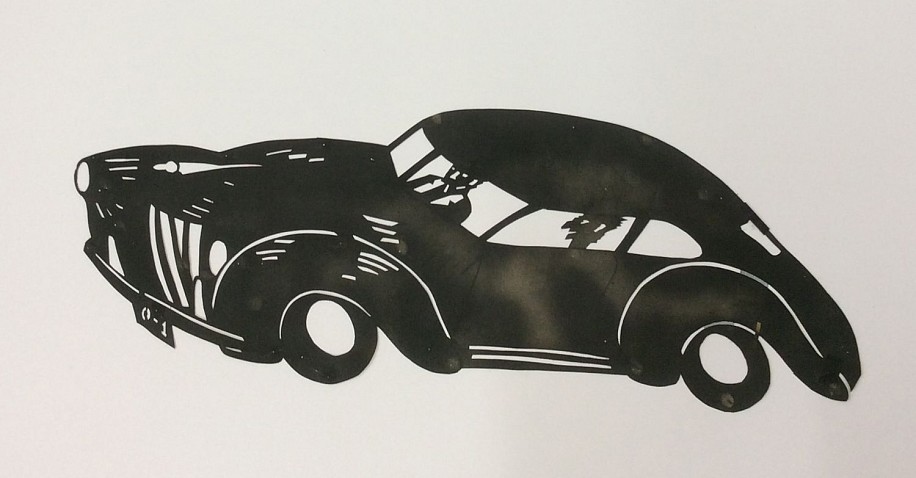 Patrick Siler, Late 40's Model with 2 Riders
Stencil