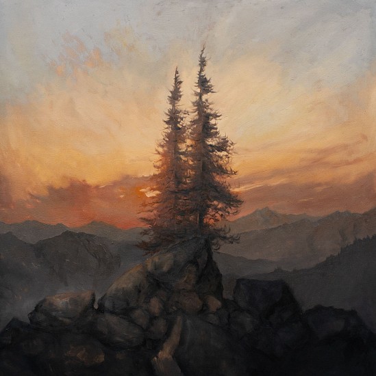 Austin  Frantz, The Evergreen Vow
2025, oil