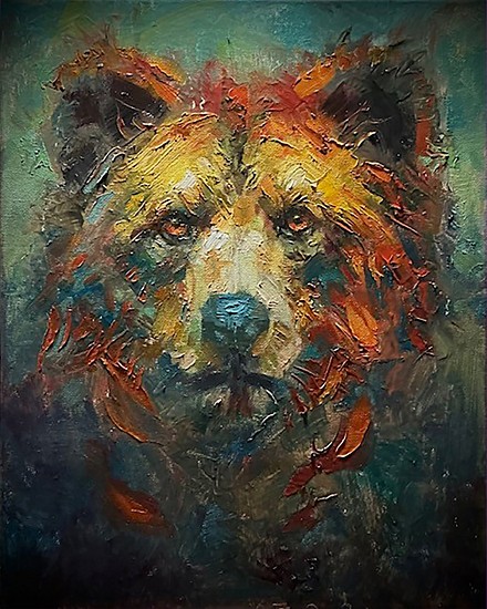 Robert Krogle, Red Bear
2025, oil