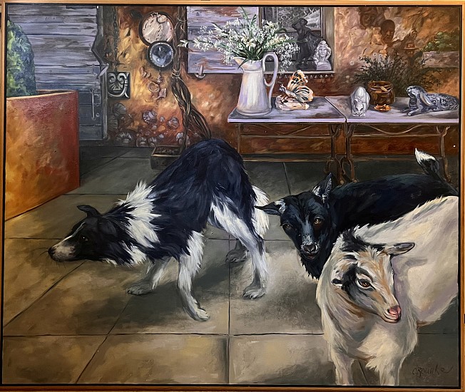 Kay O'Rourke, Journey of cosmos
2010, oil on canvas