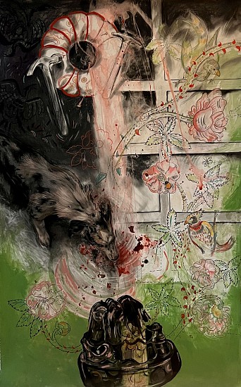 Kay O'Rourke, Untitled
2013, mixed media