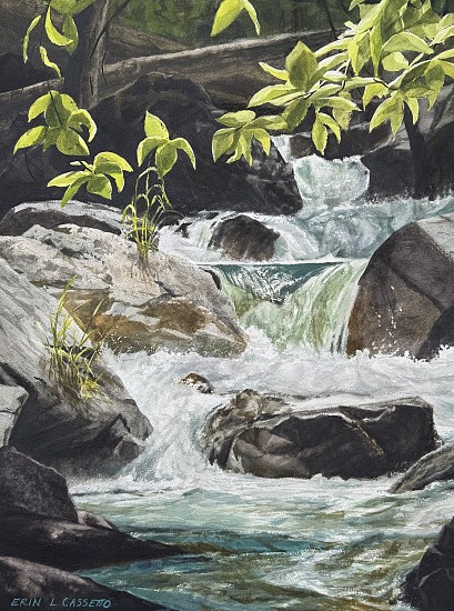 Erin Cassetto, Quartz Creek
2024, Watercolor on Arches 140 lb Cold Press