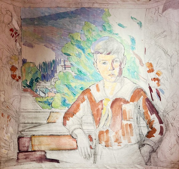 Delia Mannion Frund, Boy
oil on canvas