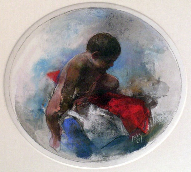 Peter Cox, Study for ""Lament""
1999, pastel on pastel cloth